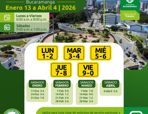 Pico y Placa de 2026 inicia el 13 de enero, tenga en cuenta la medida